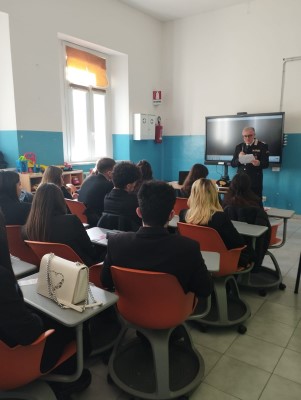 carabinieri scuola ponza