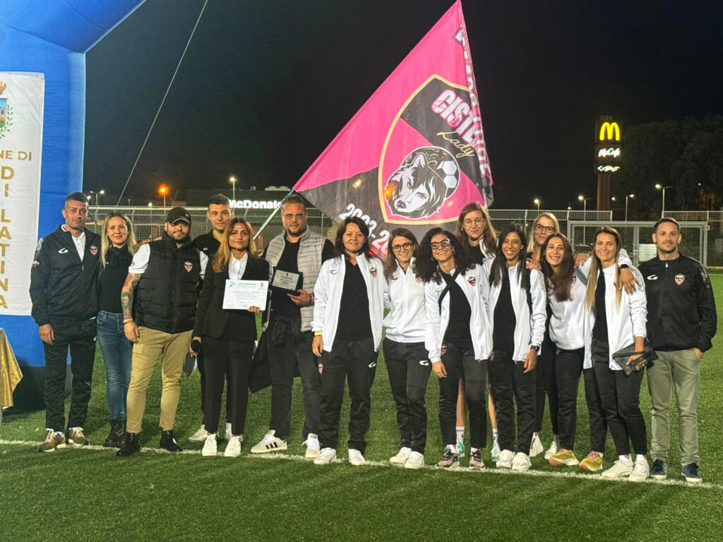 Cisterna Lady - promossa in Serie C calcio a 5