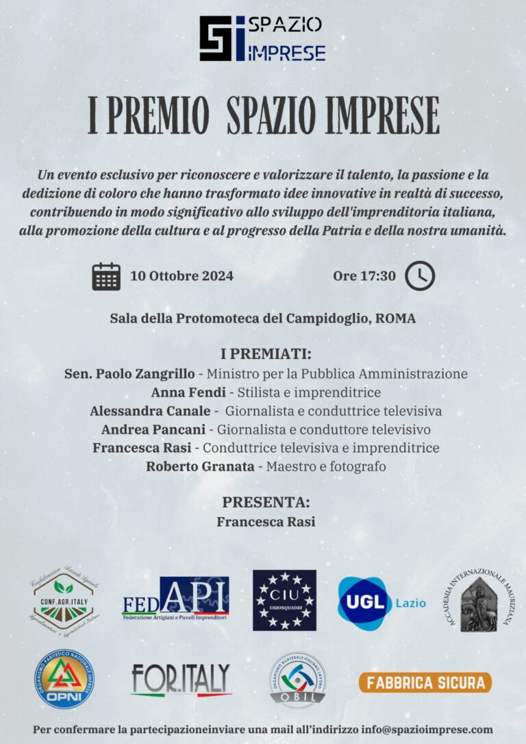 LOCANDINA PREMIO SPAZIO IMPRESE