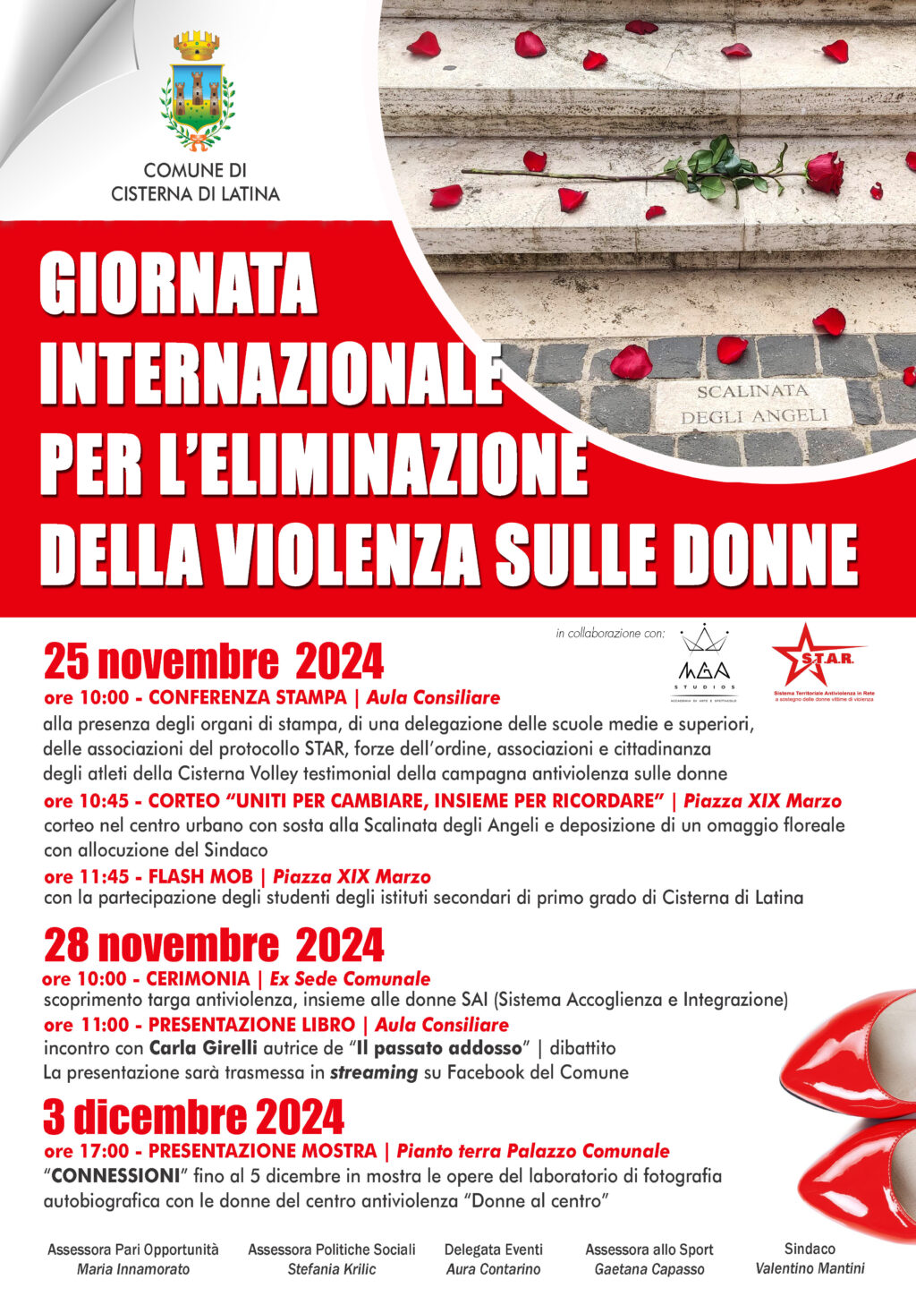 Locandina 25 novembre 2024 - programma