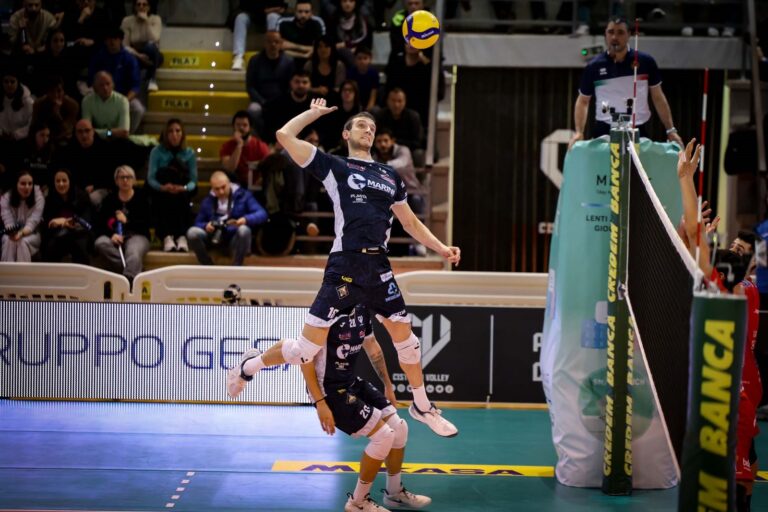 Cisterna Volley attacco Daniele Mazzone